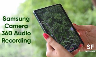 Samsung camera 360 Audio Recording