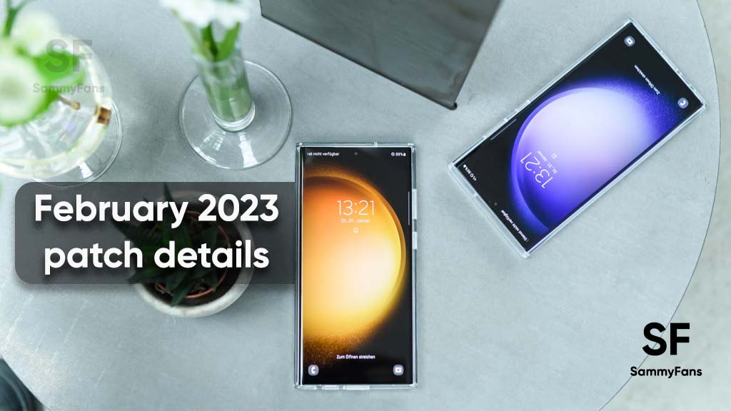 Samsung February 2023 patch details