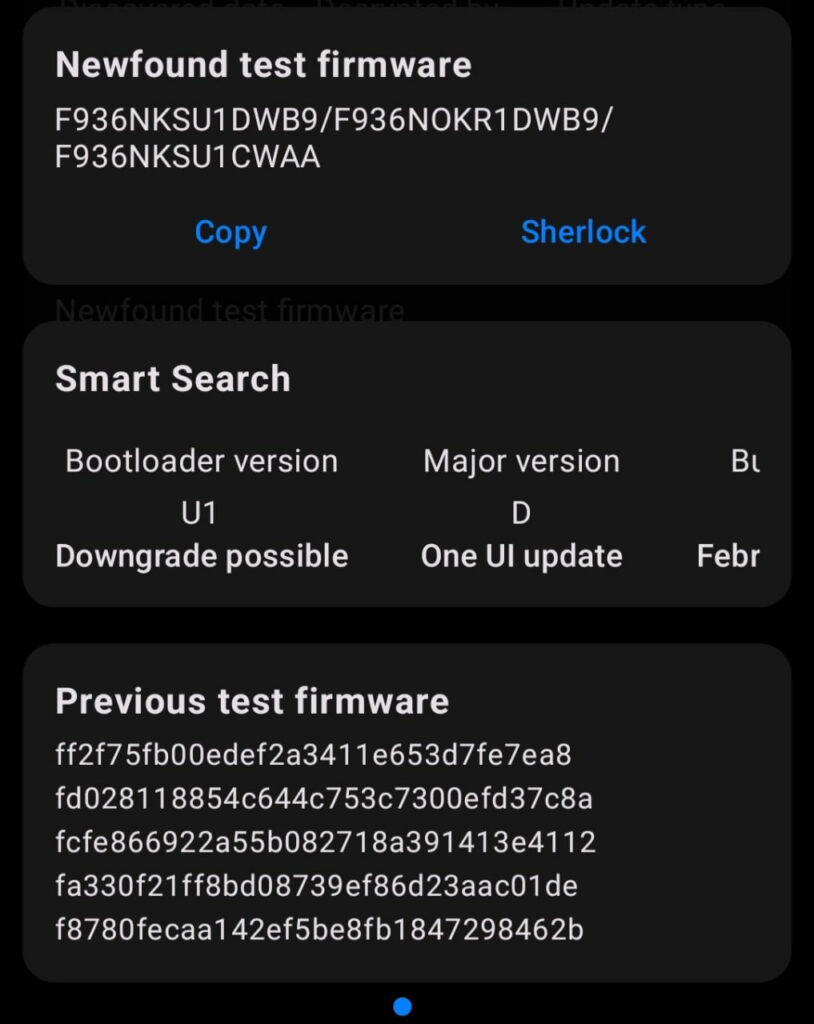 Samsung Galaxy Z Fold 4 One UI 5.1.1