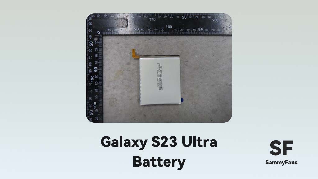 Samsung S23 Ultra Battery