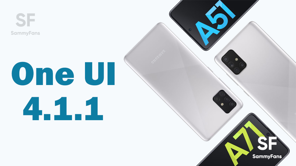 Samsung Galaxy A Series One UI 4.1.1 update