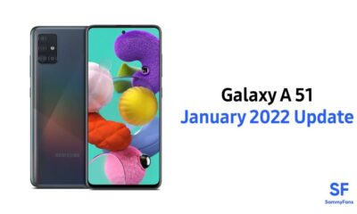 Samsung Galaxy A51 January 2022 Update