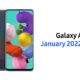 Samsung Galaxy A51 January 2022 Update