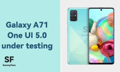 Samsung A71 Android 13 testing