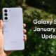 Samsung S21 FE January 2023 update
