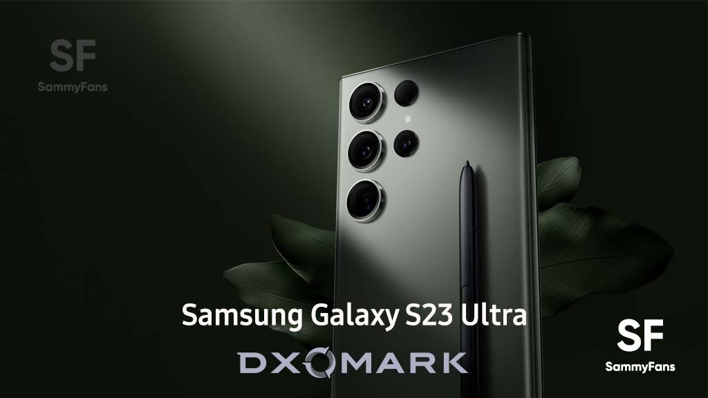 Samsung S23 Ultra DxOMark