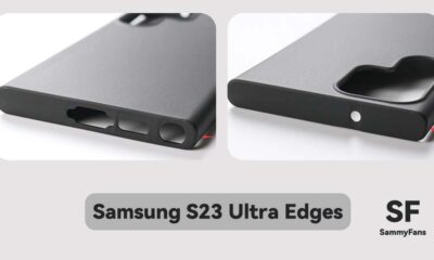 Samsung S23 Ultra edges