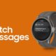 Samsung Watch 4 5 text messages