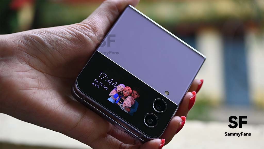 Samsung Galaxy Z Flip5 camera
