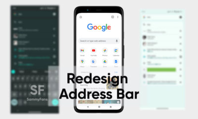 Google Chrome Material you Address bar