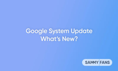 Google System Update