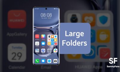 One UI Large Folders Feature anted