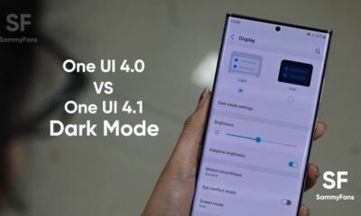 One UI 4 Dark Mode