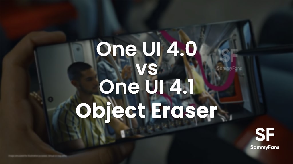 One UI 4 Object Eraser