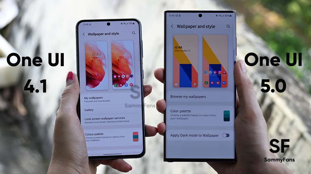Samsung One UI 5.0 Wallpaper and Style