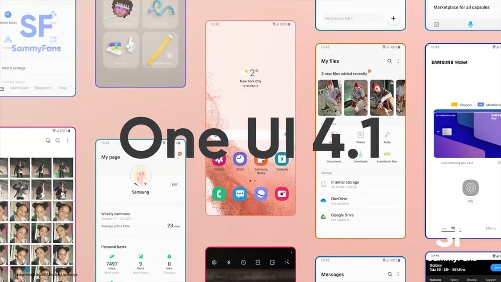 Samsung One UI 4.1