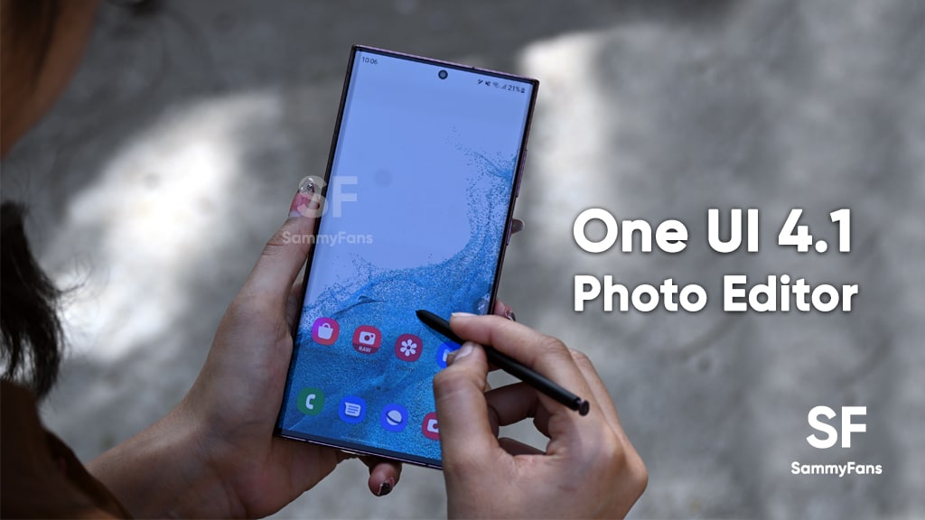 One UI 4.1 Photo Editor