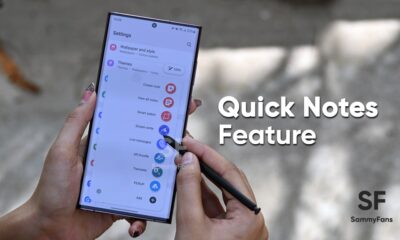 One UI 4.1 Quick Notes