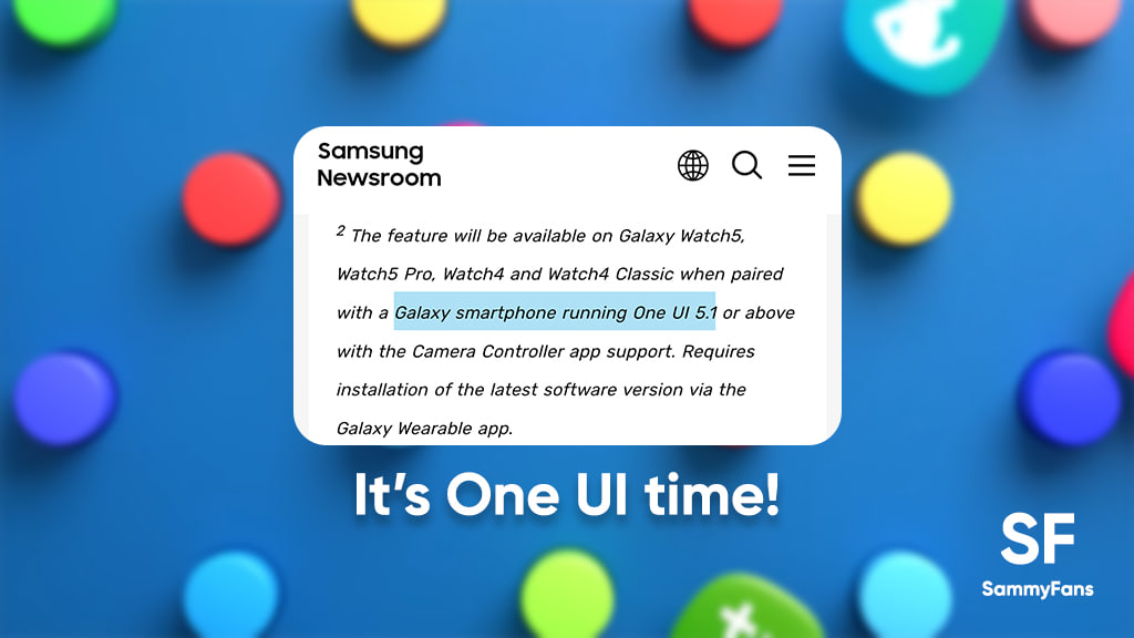 Samsung One UI 5.1