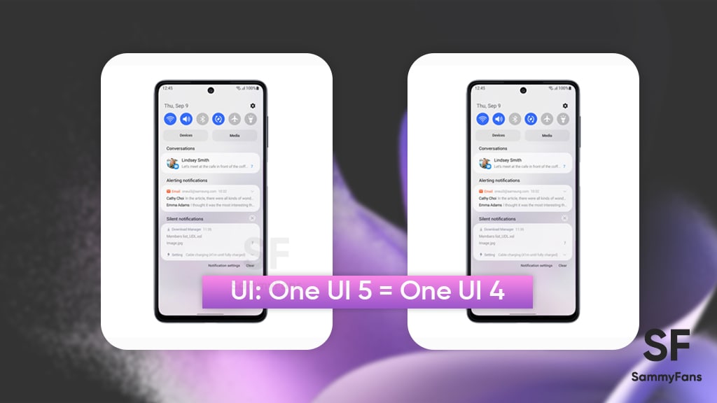 samsung one ui 5 4 user interface leak