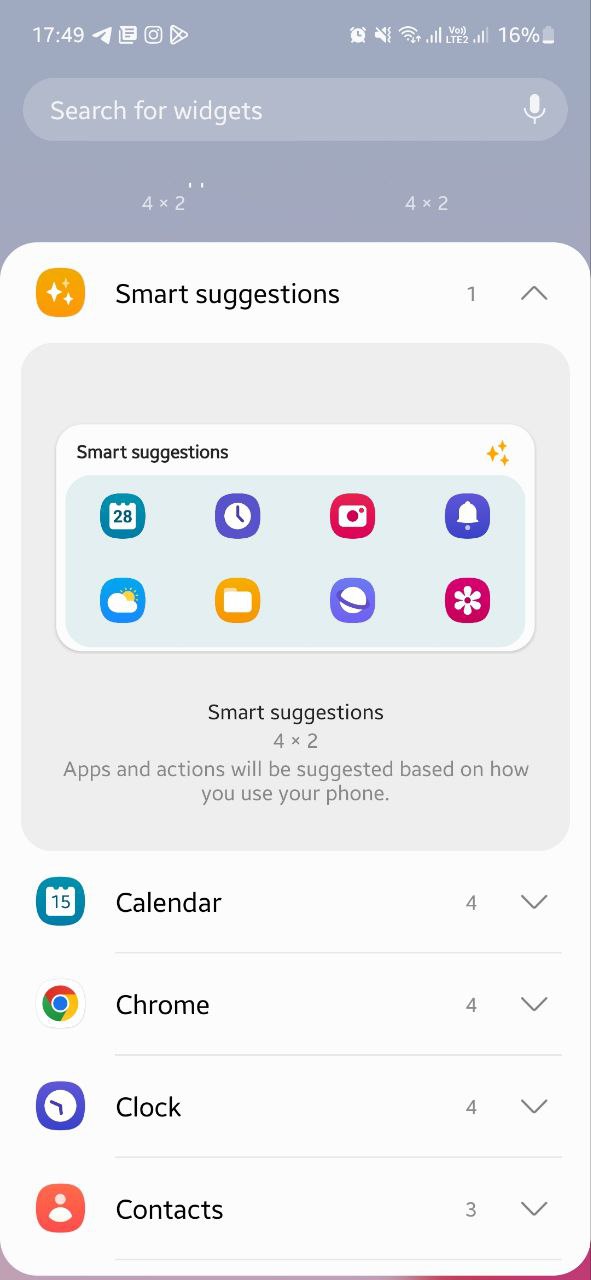 Samsung One UI 5.0 Home Screen