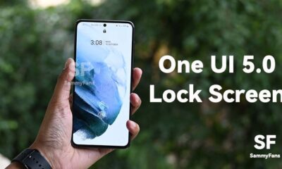 Galaxy S21 One UI 5.0 Lock Screen
