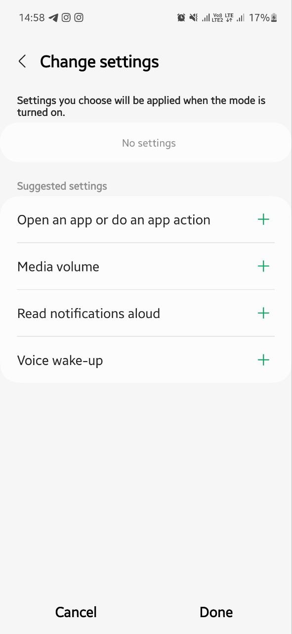 Samsung One UI 5.0 Modes