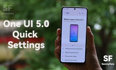 Samsung S21 One UI 5.0 Quick Settings