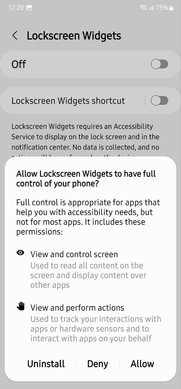 One UI 5.1 Battery widget lock screen