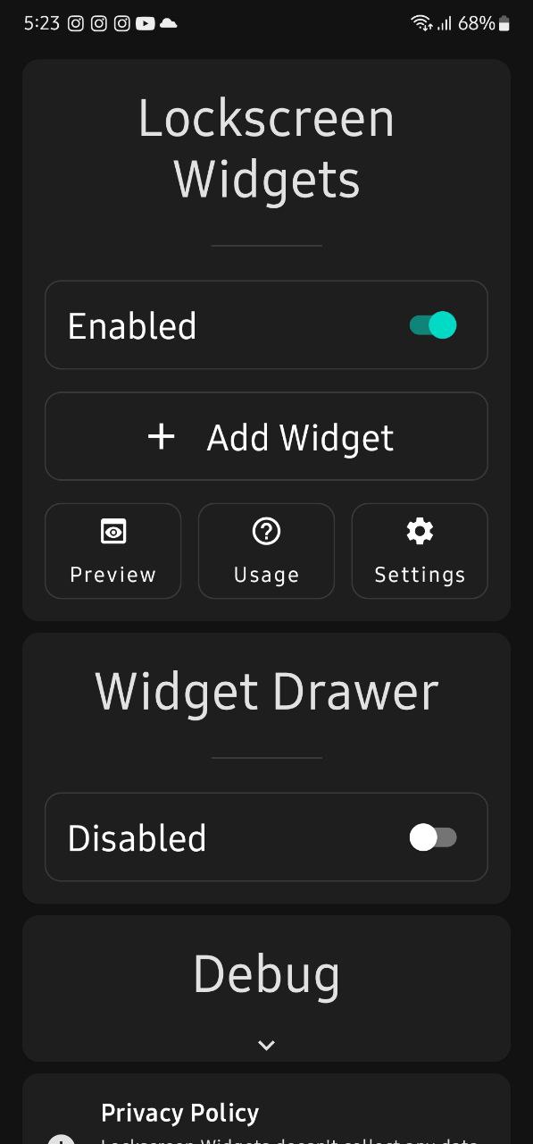 One UI 5.1 Battery widget lock screen