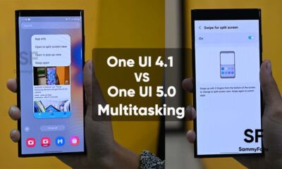 One UI 4.1 One UI 5.0 multitasking