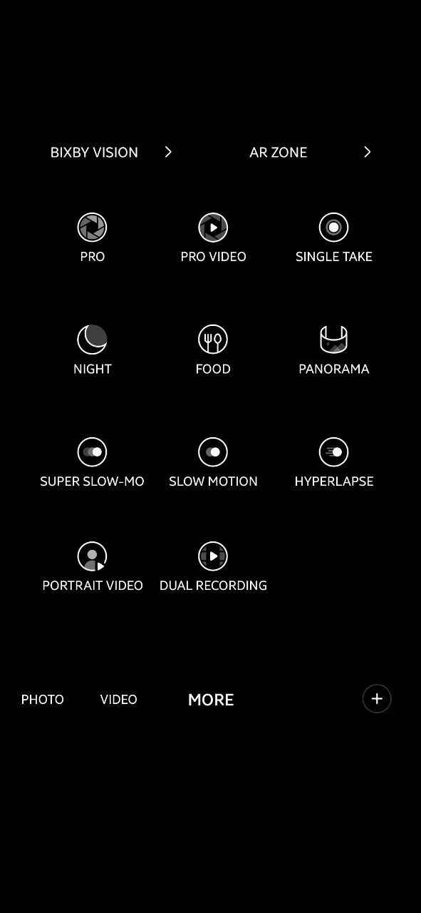 Samsung Portrait mode videos