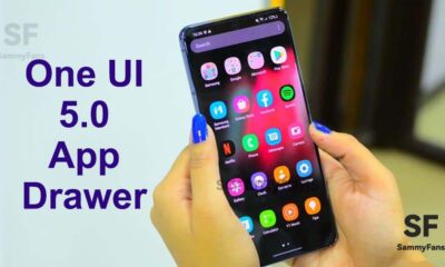 Samsung S21 One UI 5.0 App drawer