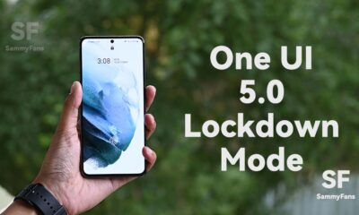 Samsung S21 One UI 5.0 Lockdown mode
