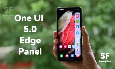 Samsung S21 One UI 5.0 Edge Panel