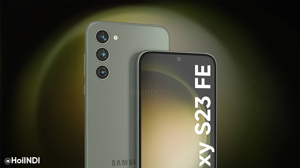 Samsung Galaxy S23 FE Renders Botanic Green