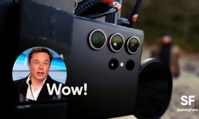 Samsung Galaxy S23 Ultra Elon Musk Camera wow remark