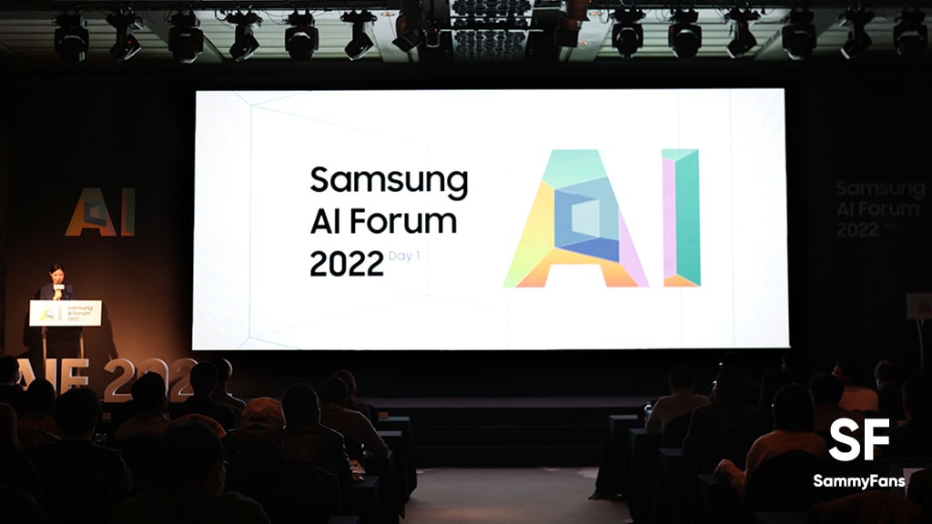 Samsung AI Forum 2022