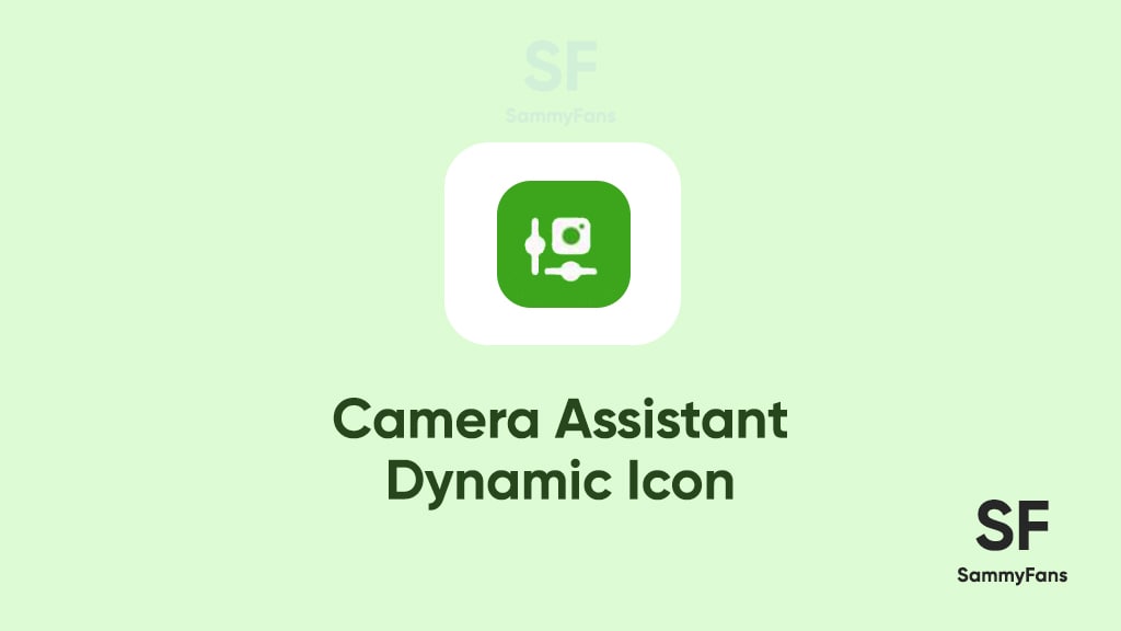 Samsung Camera assistant dynamic icon