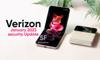 Samsung Z Fold Flip 3 January 2023 update verizon