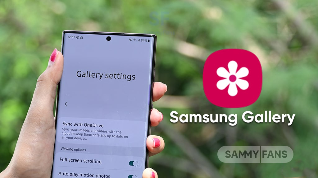 Samsung Gallery update March 2023 update