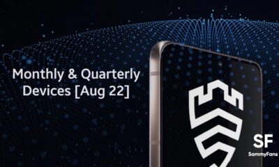 Samsung Monthly Quarterly Devices August 2022