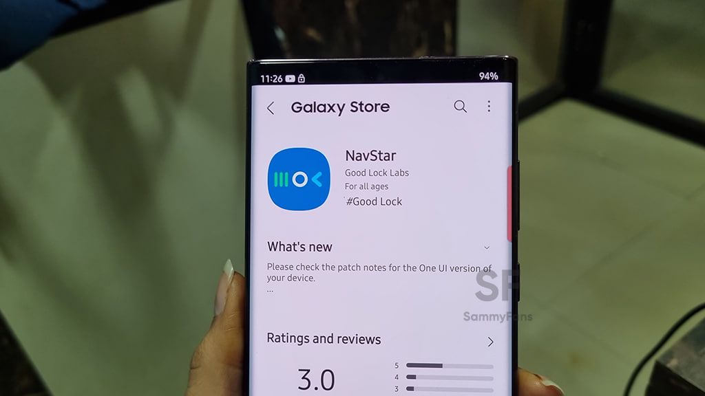 Samsung NavStar march 2023 update