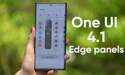 Samsung One UI 4.1 edge panels