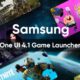 Samsung One UI 4.1 Game Launcher