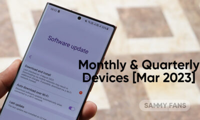 Samsung Monthly Quarterly Devices March 2023