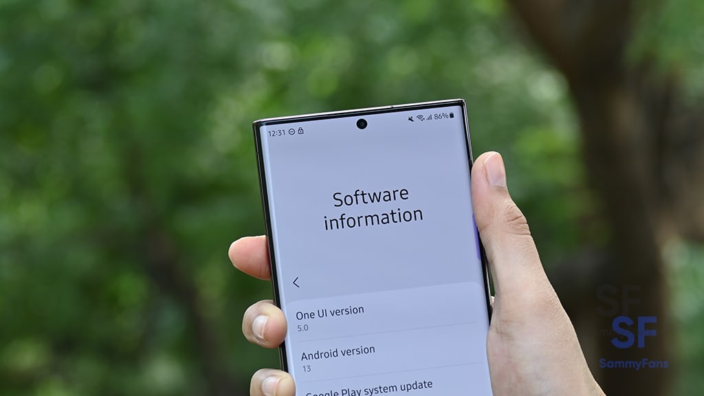 Samsung March 2023 software update