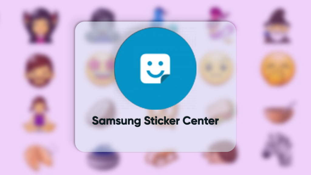 Samsung Sticker Center