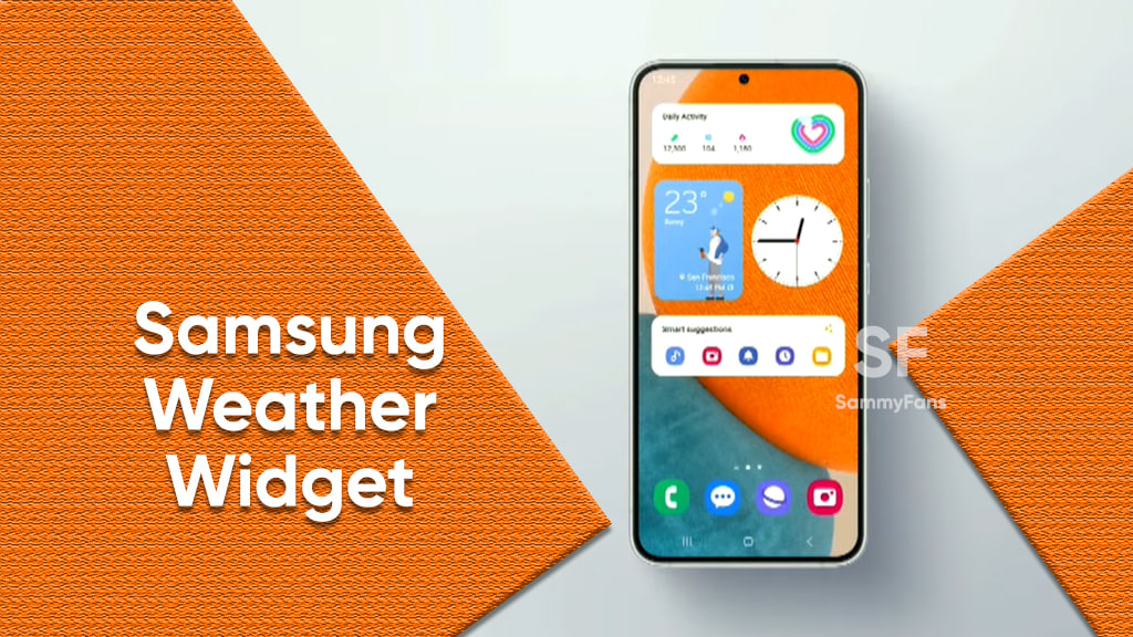 Samsung Weather Widget March 2023 update