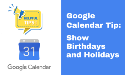 Google Calendar Holidays